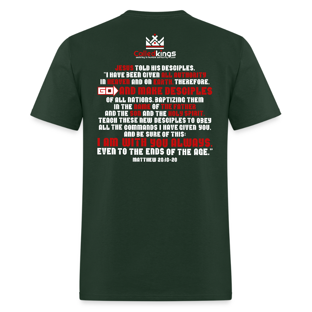 Go Make Desciples - forest green