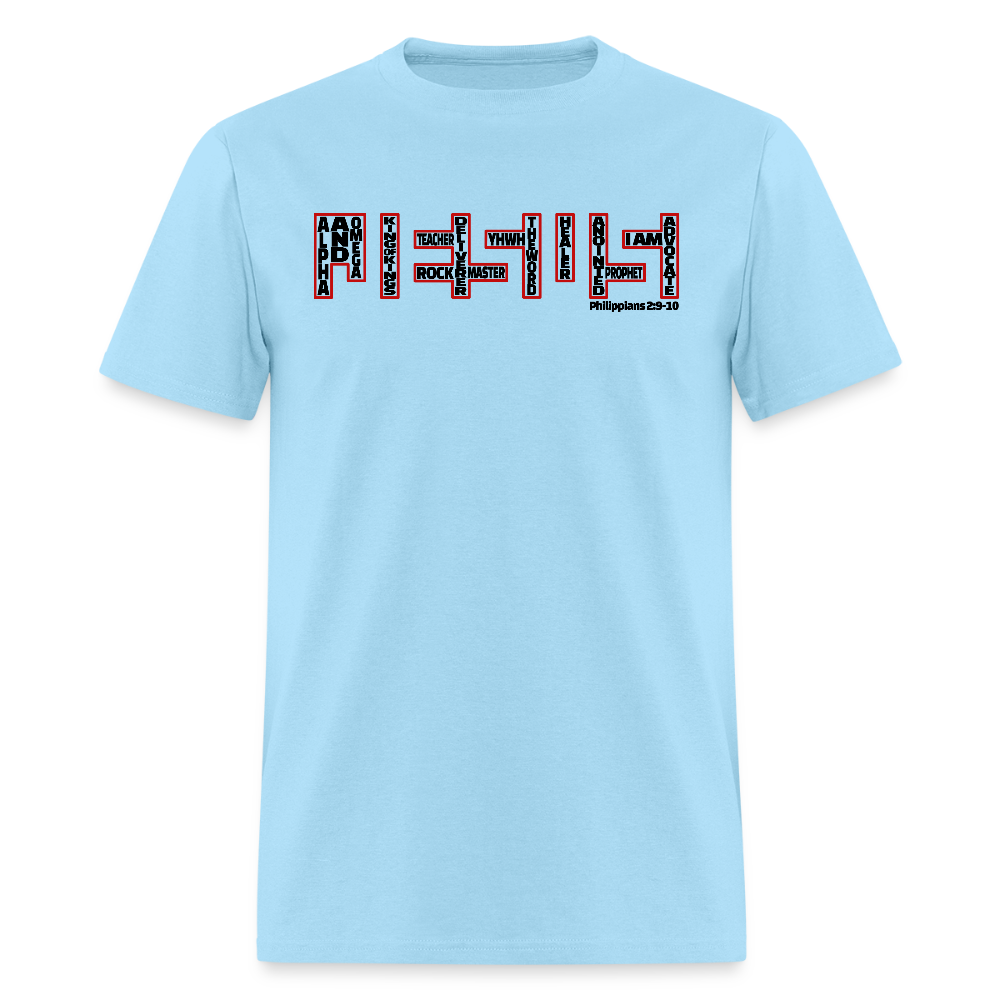 Jesus Name - powder blue