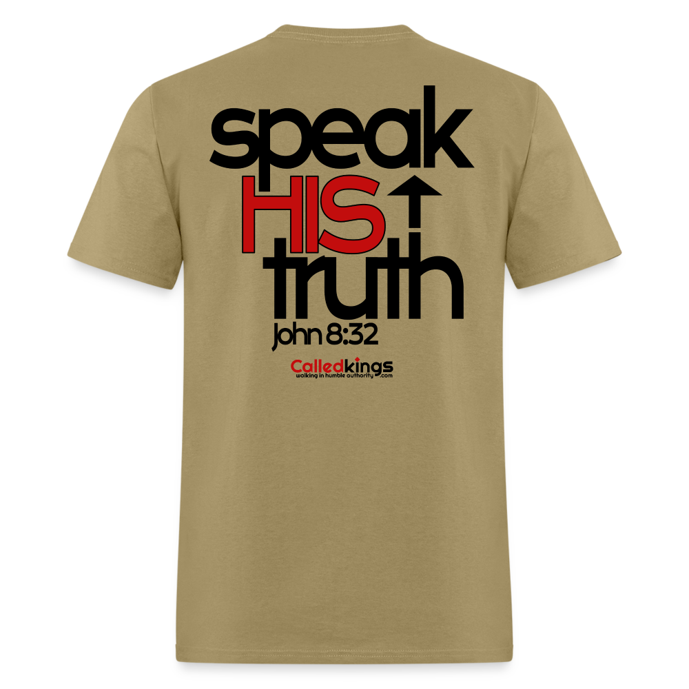 WTBSF? Speak His Truth - khaki