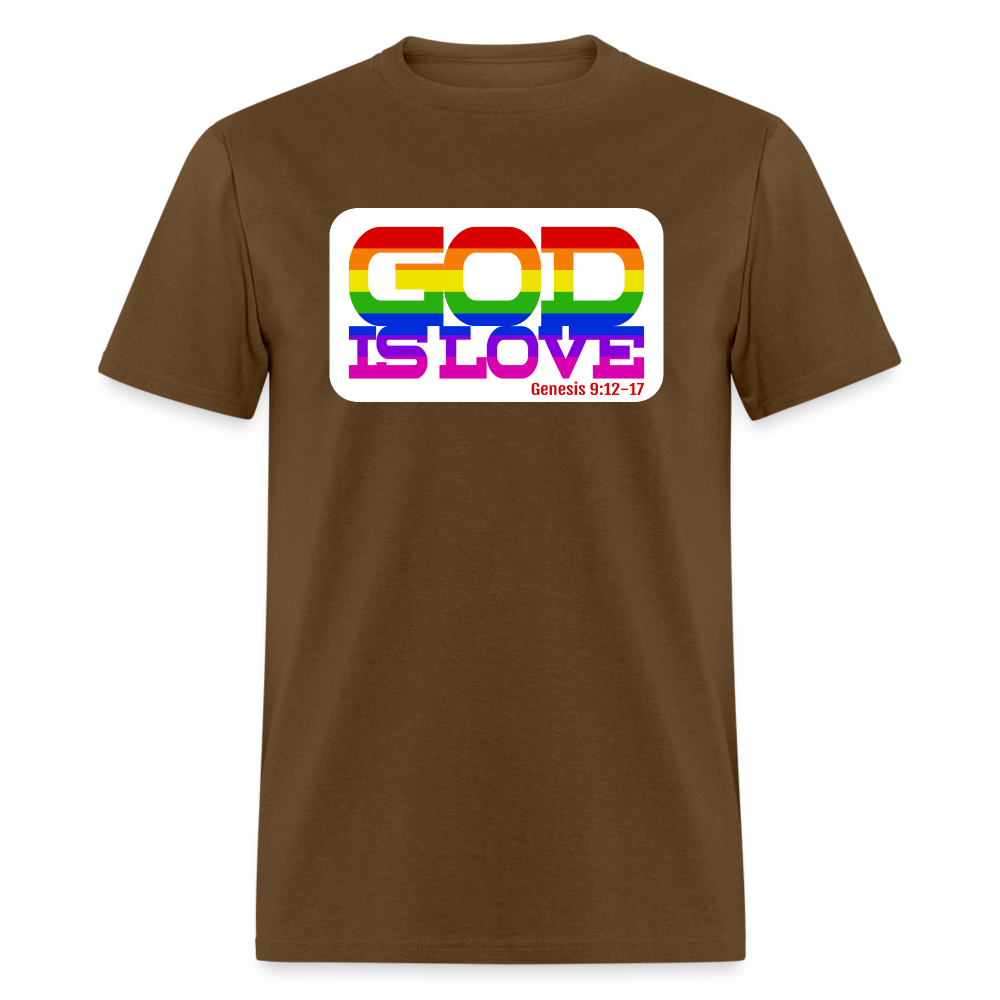 GOD is Love - brown