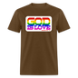 GOD is Love - brown
