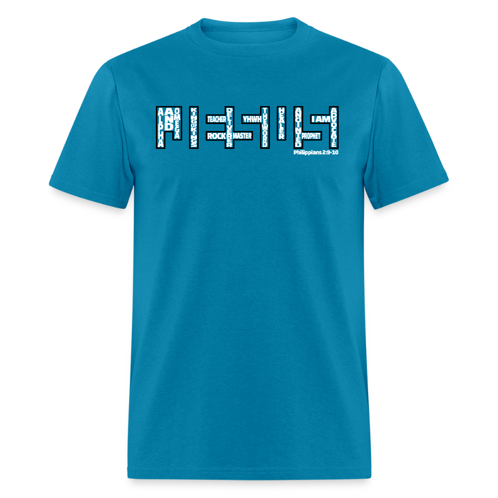 Jesus Name - turquoise