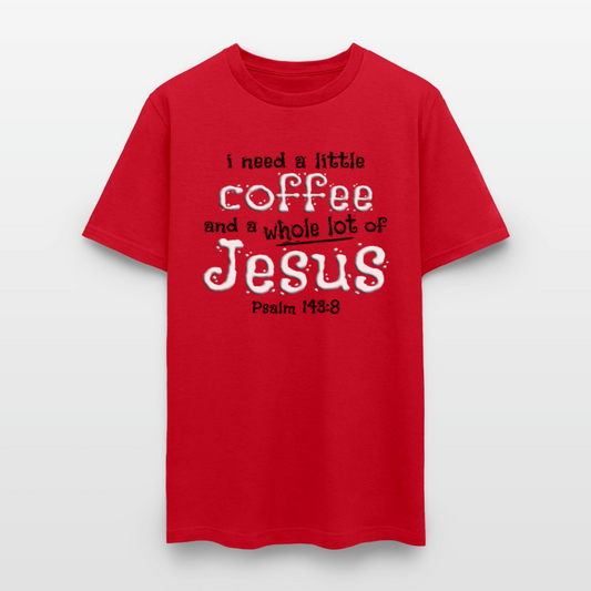 Coffee & Jesus - red
