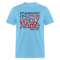 Praise His Holy Name - aquatic blue