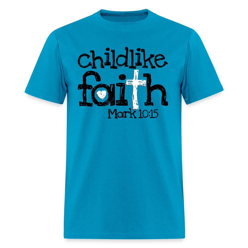 Childlike Faith - turquoise