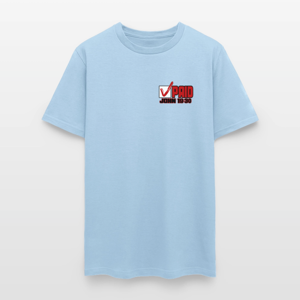 Debt Paid in Full - powder blue