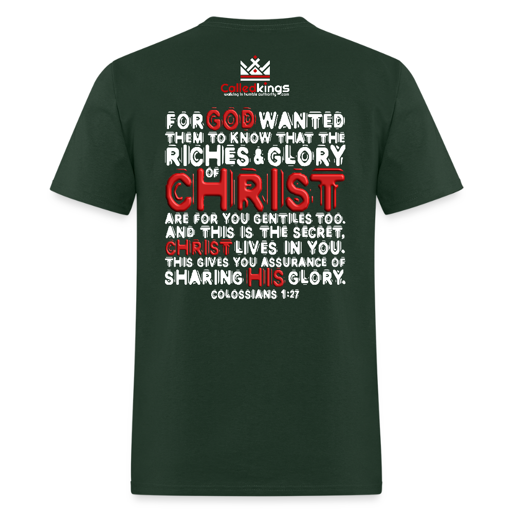 Godma Exists Loudly In Me - forest green