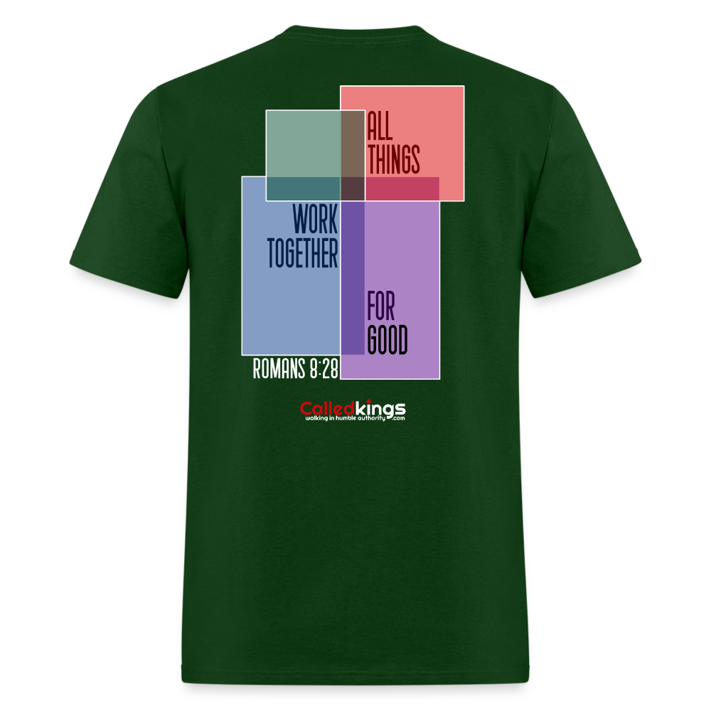 All Things Work Together - forest green