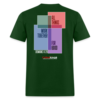 All Things Work Together - forest green
