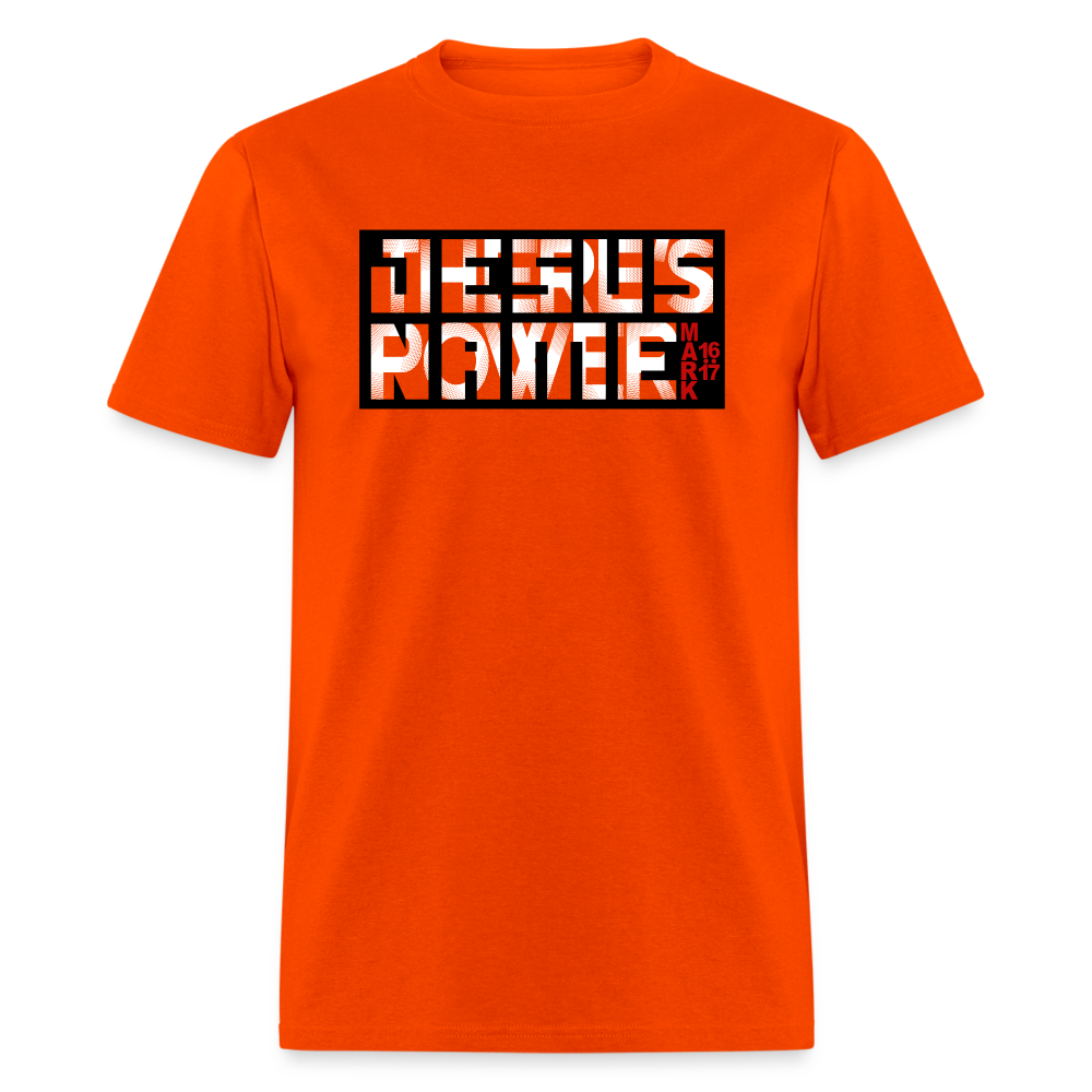 There's Power in Jesus Name - orange