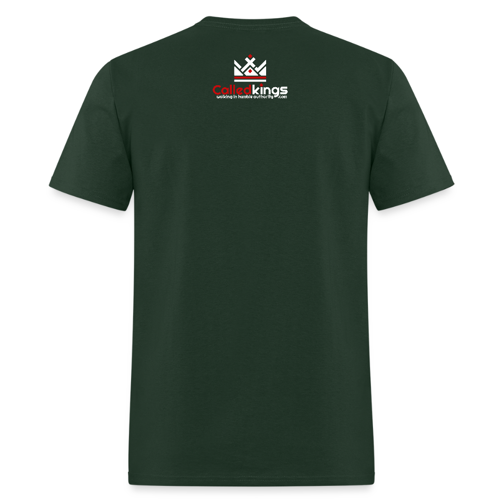 By His Stripes I Am Healed - forest green