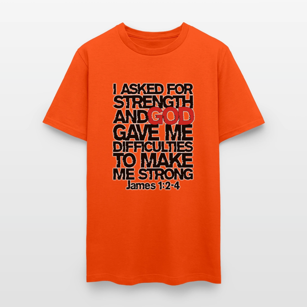 I Asked For Strength - orange
