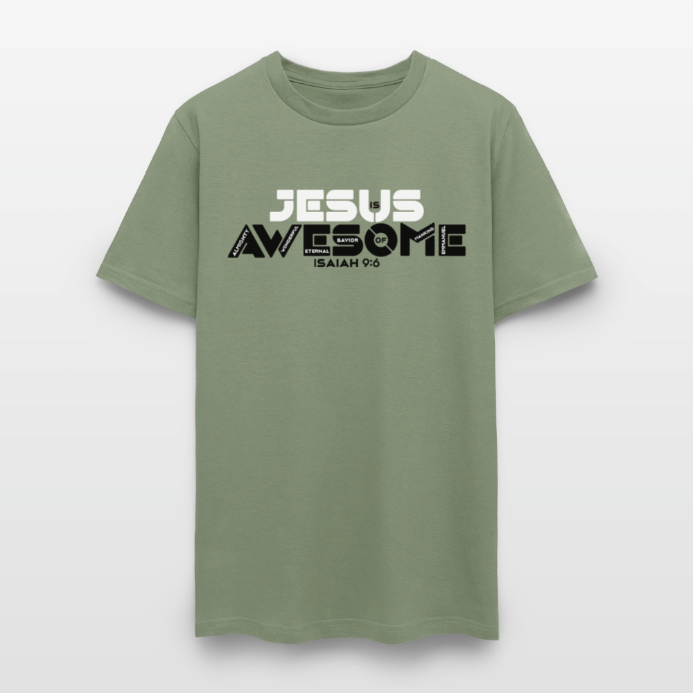 Jesus is Awesome - military green