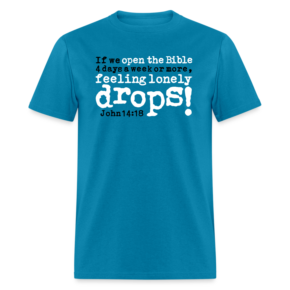 Open Bible Lonely Drops - turquoise