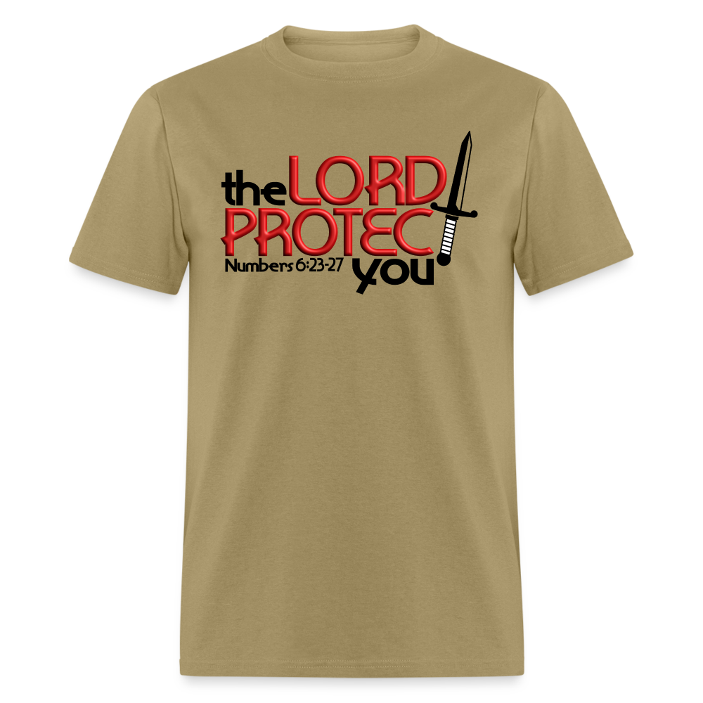 The Lord Protect You - khaki