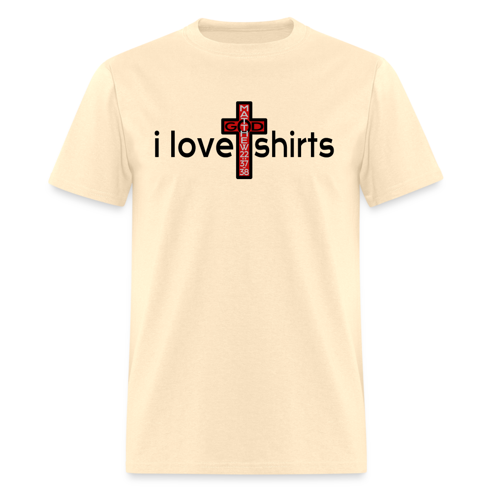 I Love T Shirts - natural