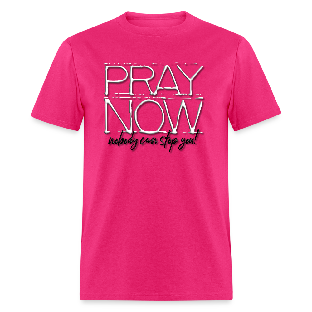 Pray Now - fuchsia