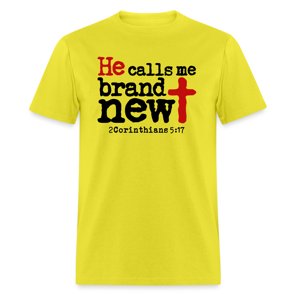 He Calls Me Brand New - yellow