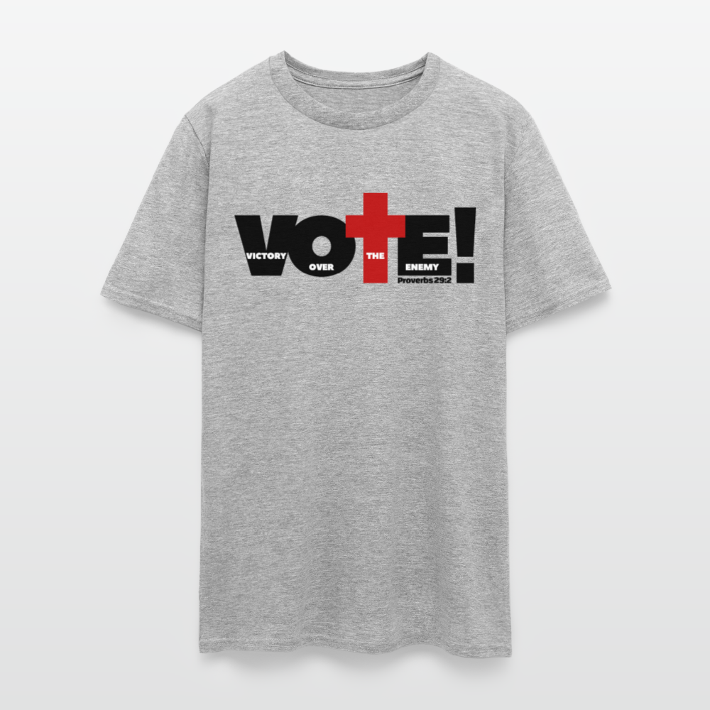 Vote - heather gray