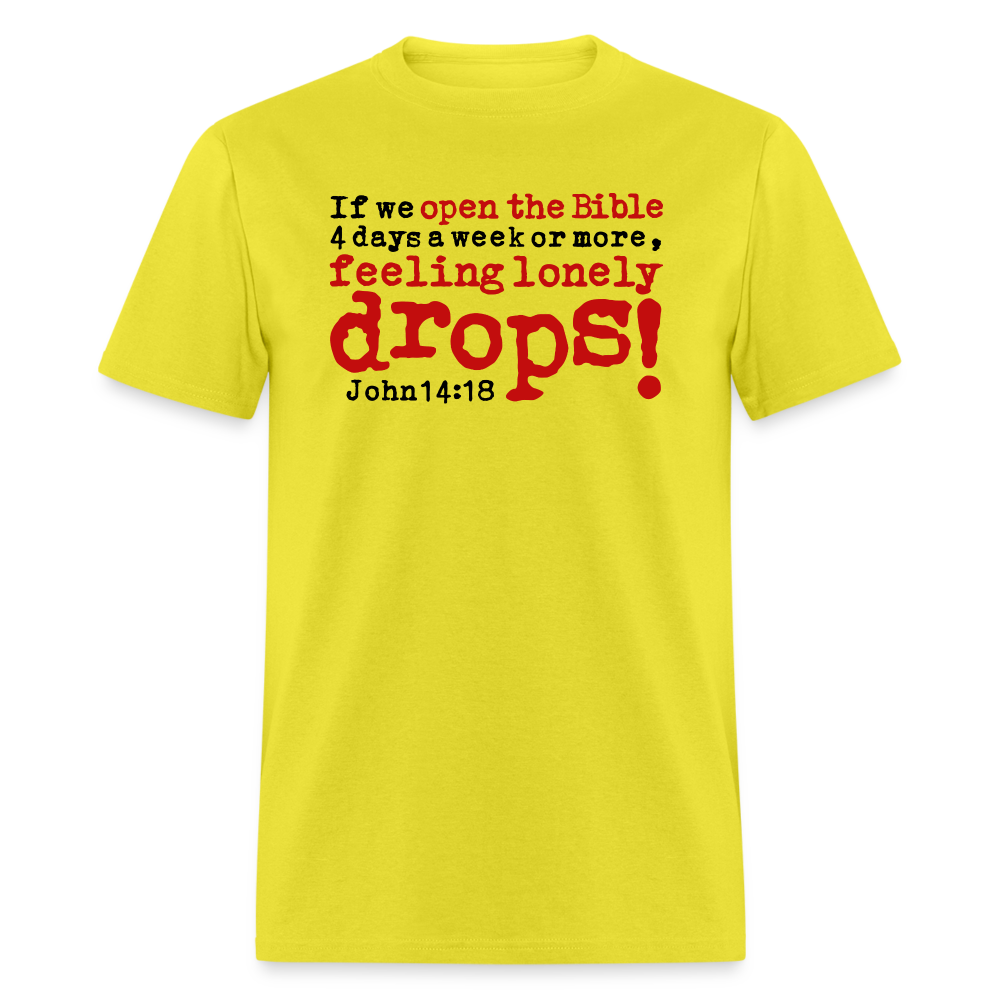 Open Bible Lonely Drops - yellow