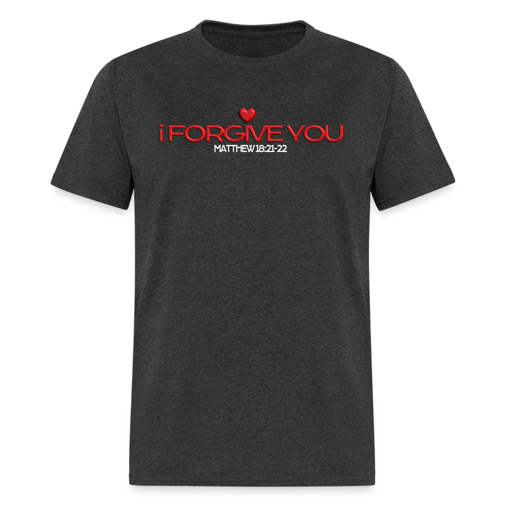 I Forgive You 70x7 - heather black