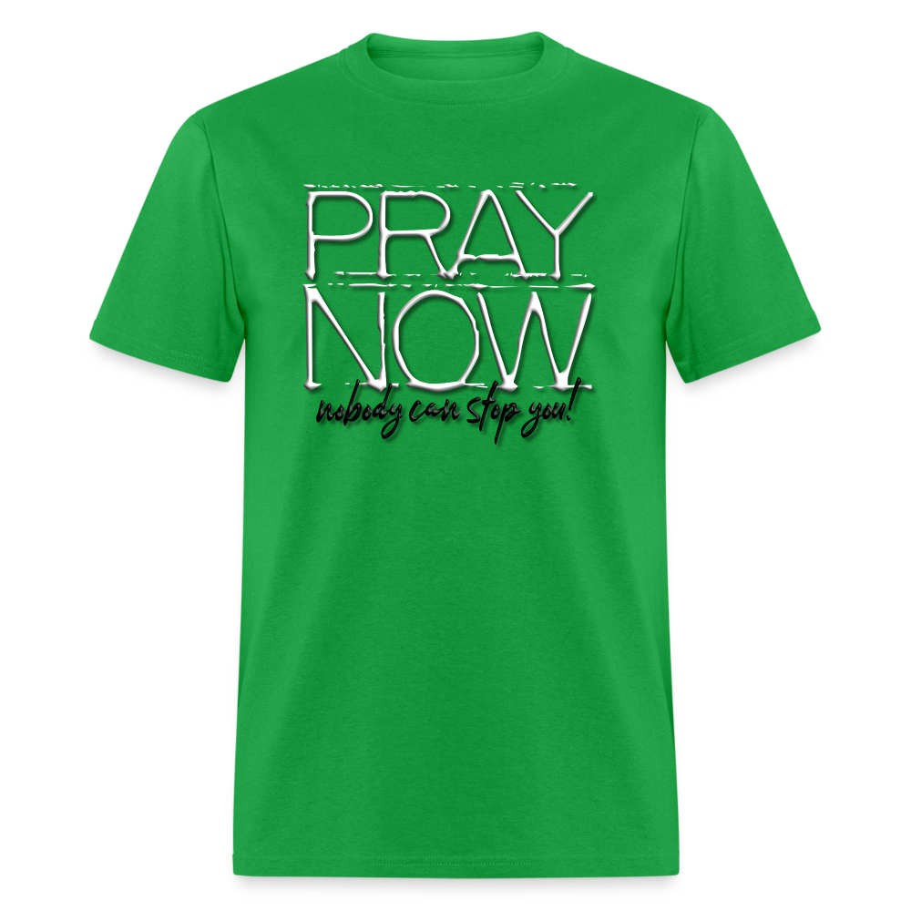 Pray Now - bright green