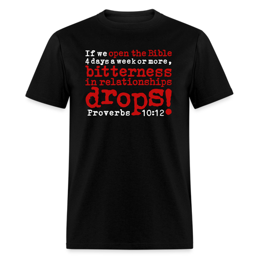 Open Bible Bitterness Drops - black