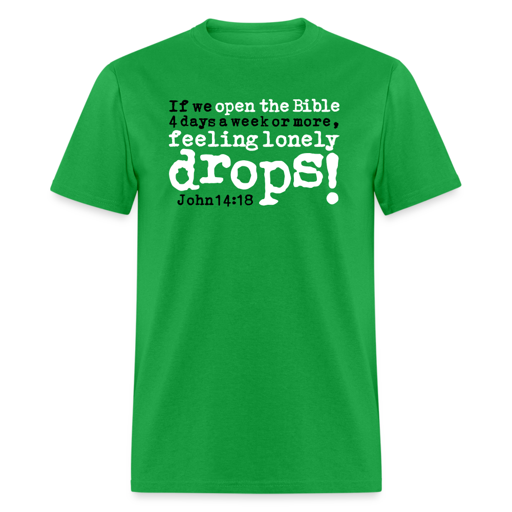 Open Bible Lonely Drops - bright green