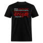Open Bible Lonely Drops - black