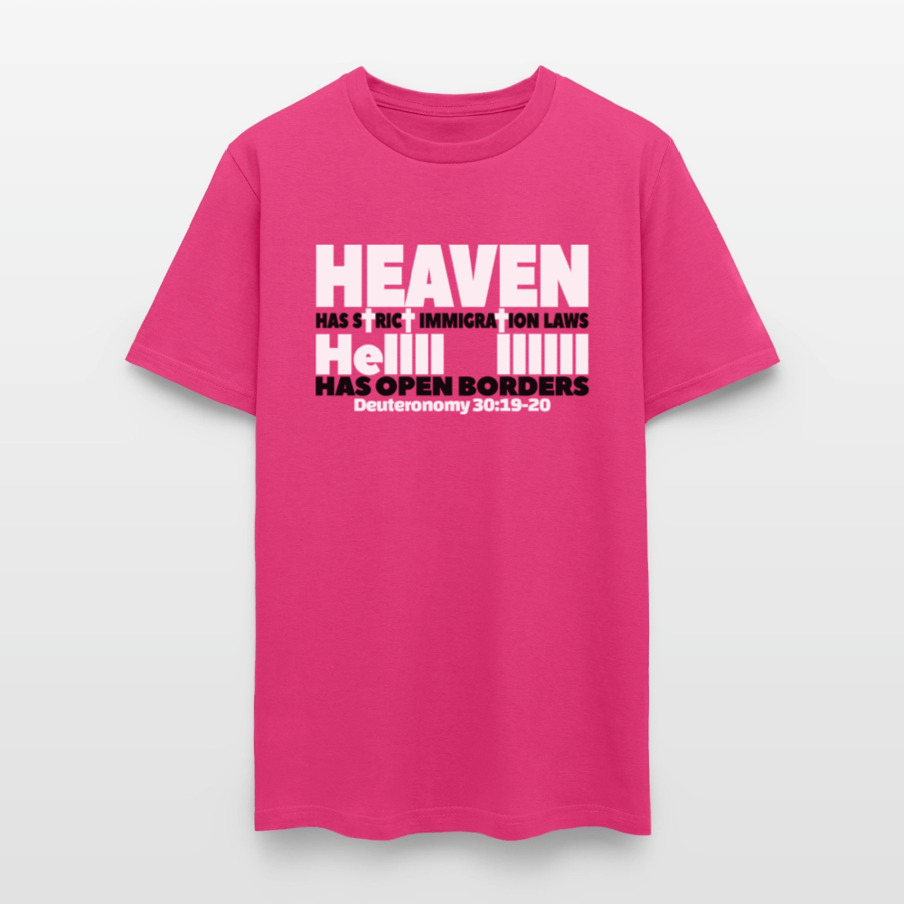 Heaven Has Strict Immigration Laws - fuchsia