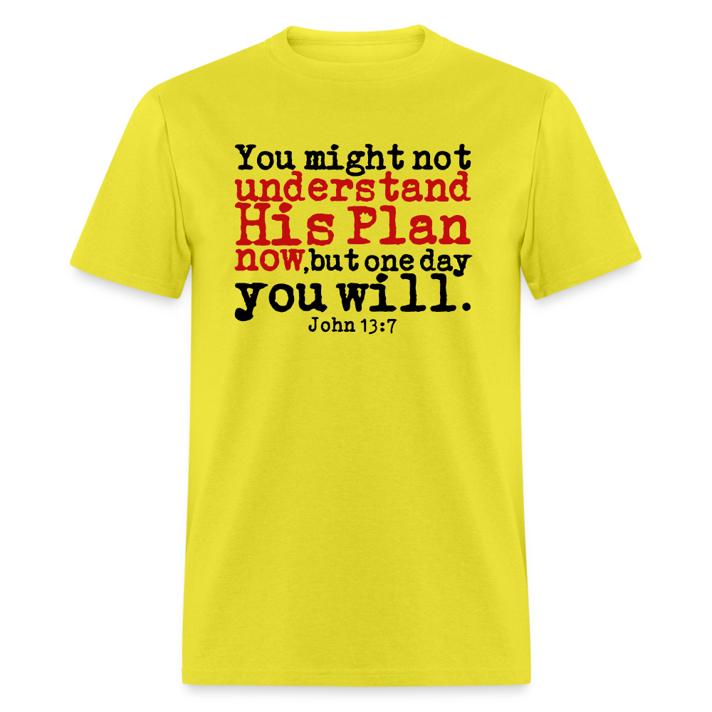 Understand His Plan Now - yellow