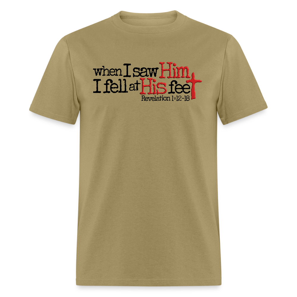 I Fell at His Feet - khaki