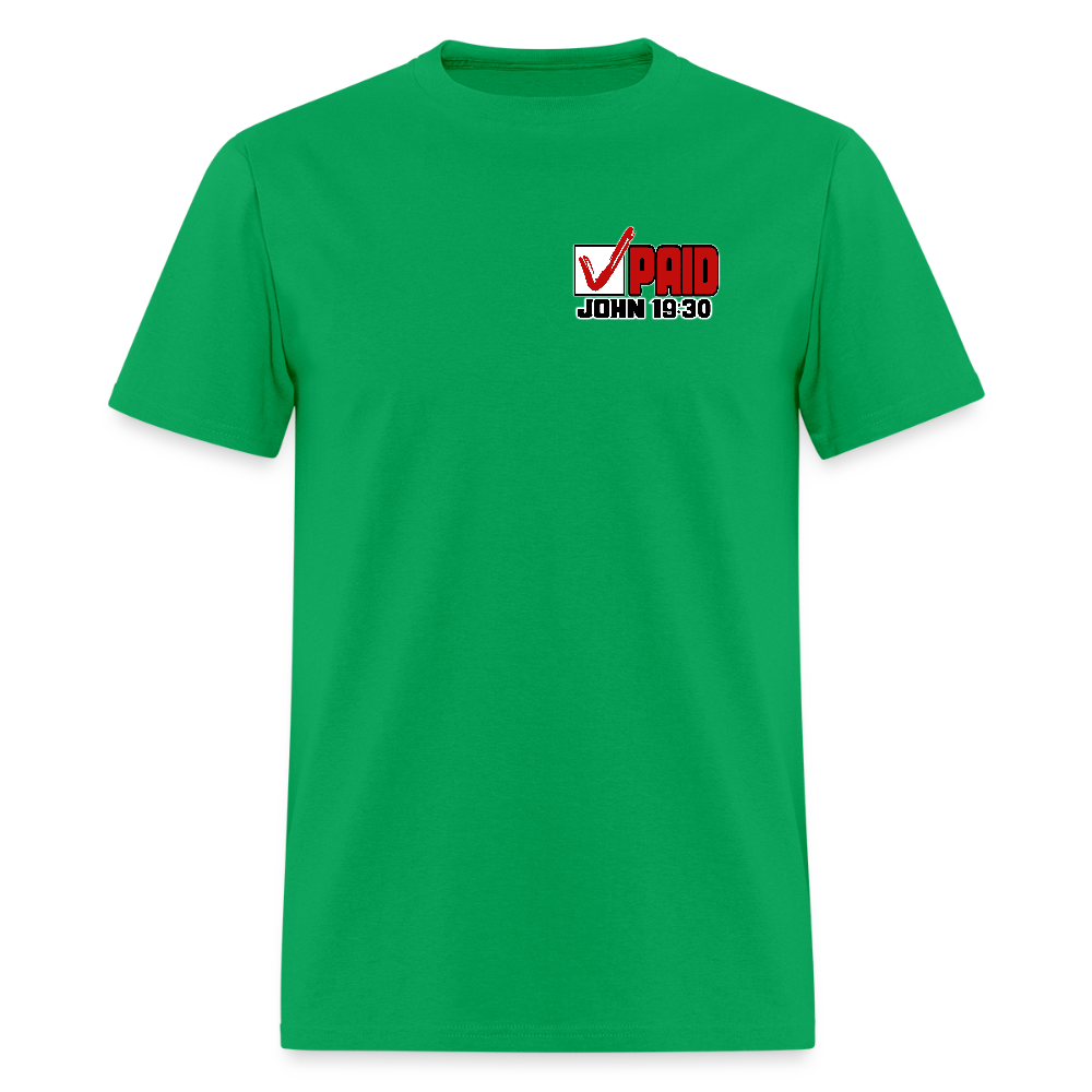 Debt Paid in Full - bright green