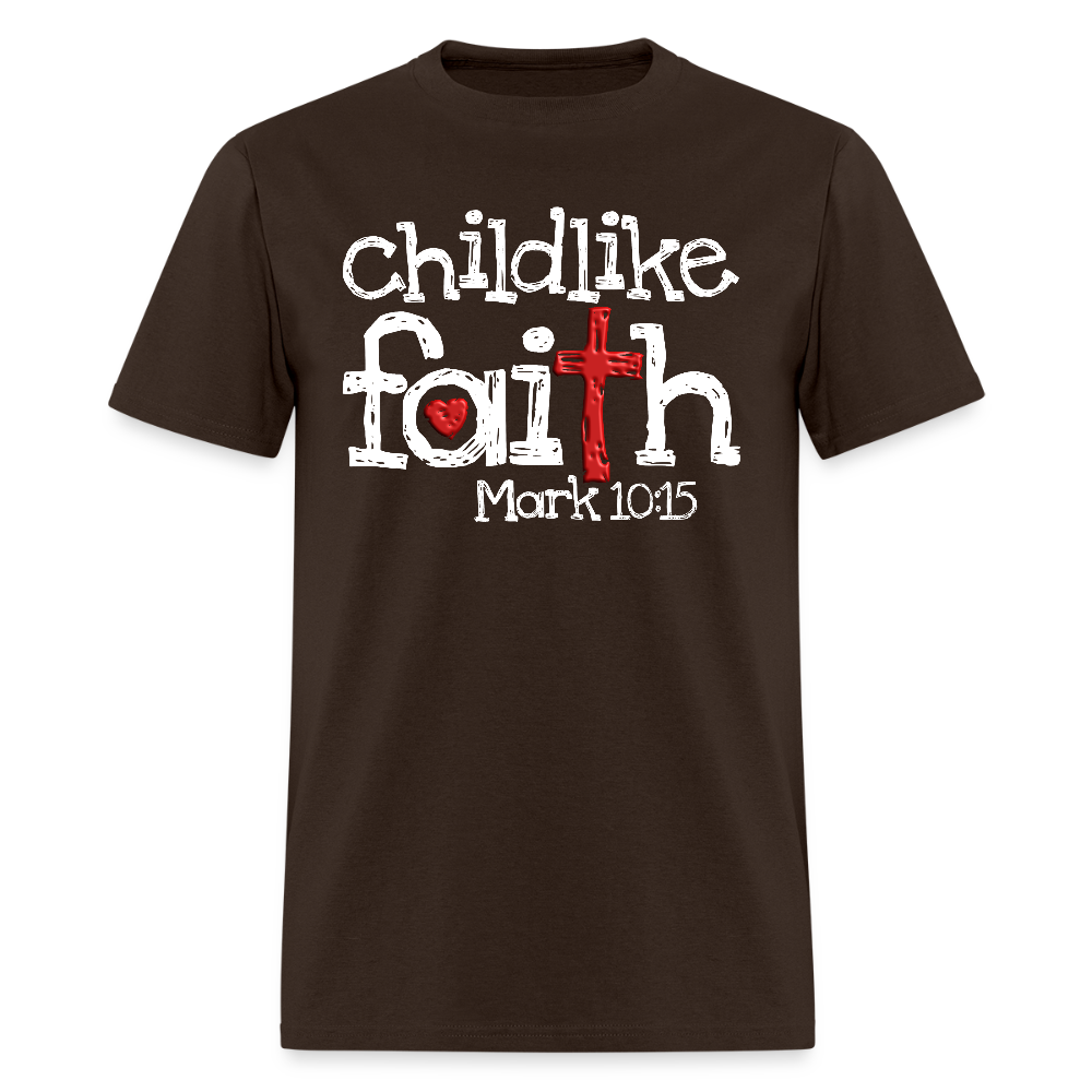 Childlike Faith - brown