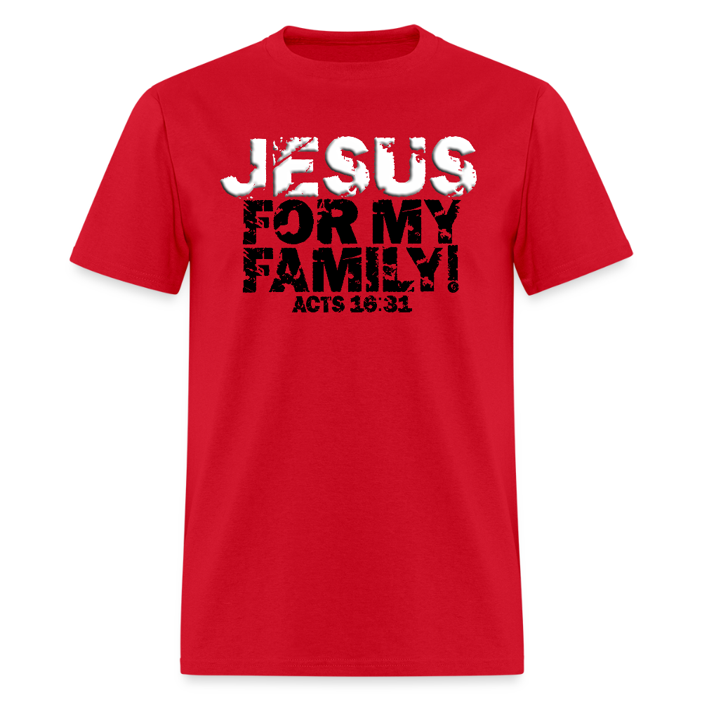Jesus for My Family - red