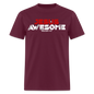 Jesus is Awesome - burgundy