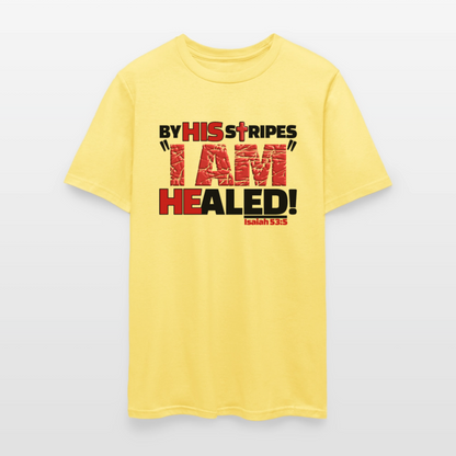 By His Stripes I Am Healed - cornsilk