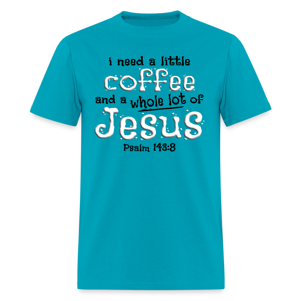 Coffee & Jesus - turquoise