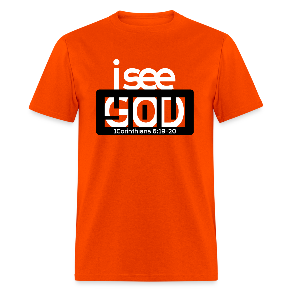 I See God in You - orange