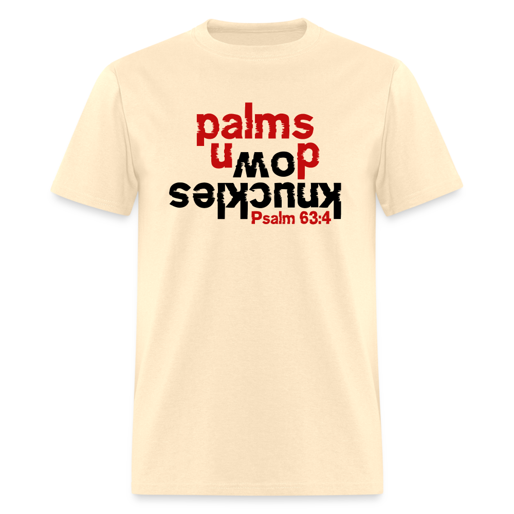 Knuckles Down Palms Up - natural