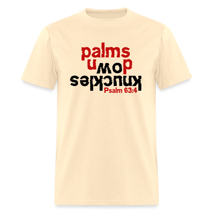 Knuckles Down Palms Up - natural