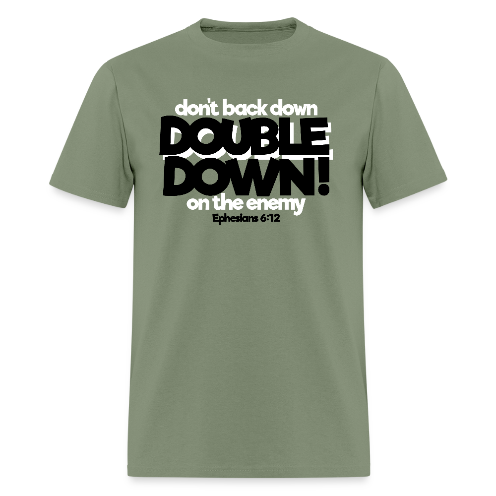 Double Down - military green
