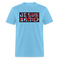 There's Power in Jesus Name - aquatic blue