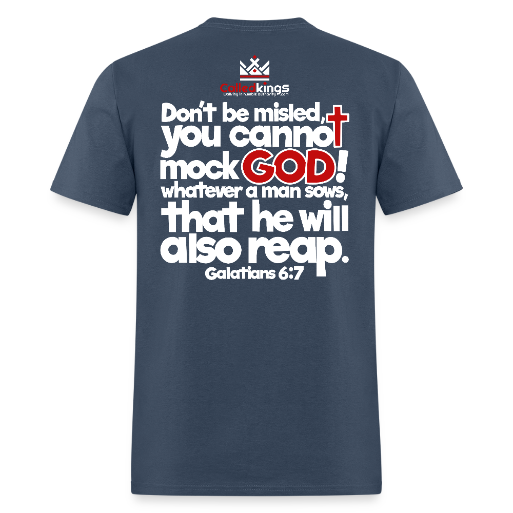 God Will Not Be Mocked -  blue dusk