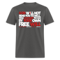 God Will Not Send You To Hell - charcoal