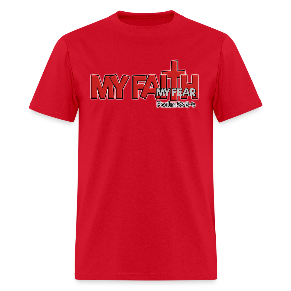 My Faith My Fear - red
