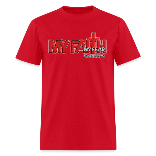 My Faith My Fear - red
