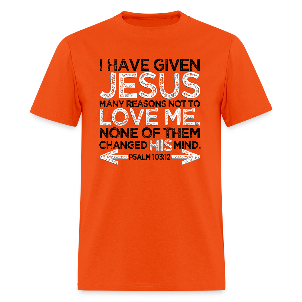 Many Reasons Not to Love Me - orange