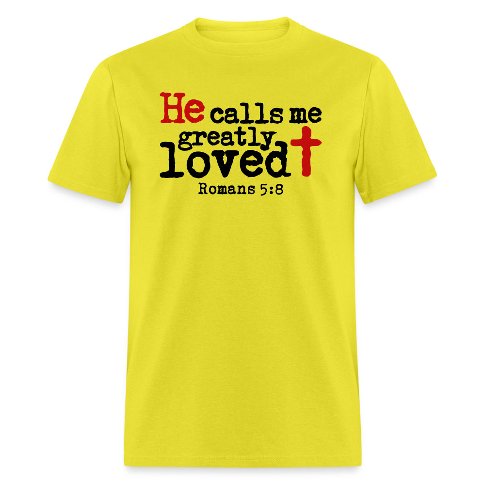 He Calls Me Greatly Loved - yellow