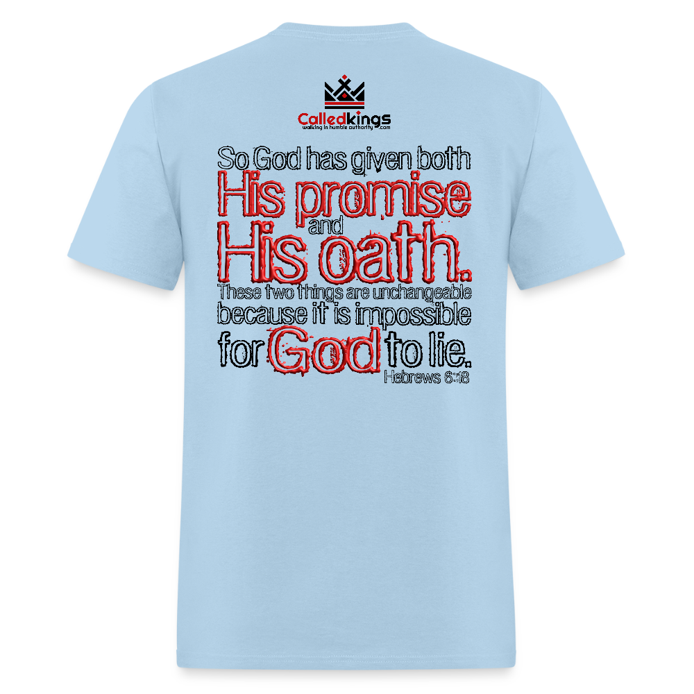 God Can't Lie - powder blue
